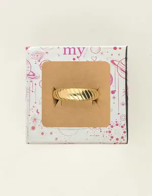 My Jewellery Ring tiny croissant MJ09524