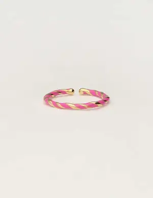 My Jewellery Ring twisted pink MJ10354