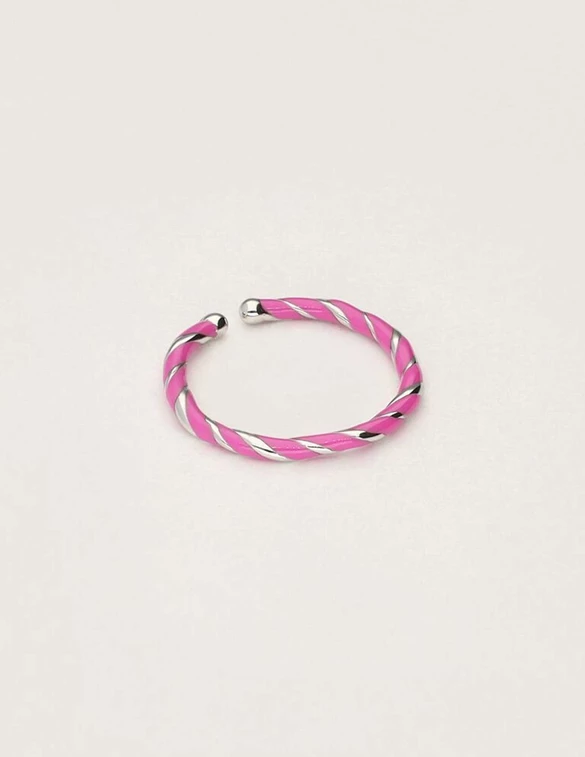 My Jewellery Ring twisted pink MJ10354