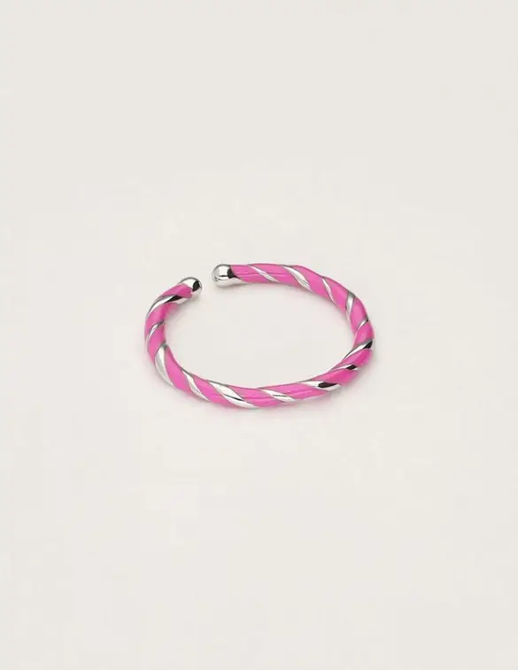 My Jewellery Ring twisted pink MJ10354