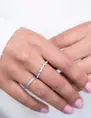 My Jewellery Ring twisted white MJ10353