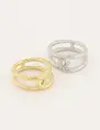 My Jewellery Ring two chackles MJ06057