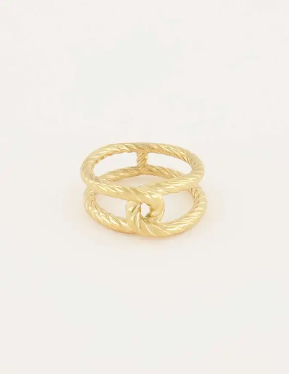 My Jewellery Ring two chackles MJ06057