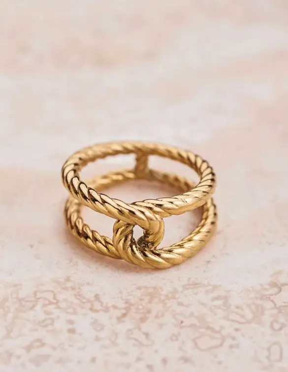 My Jewellery Ring two chackles MJ06057