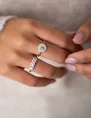 My Jewellery Ring vintage 4 stones transparent MJ06541