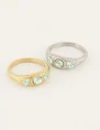 My Jewellery Ring vintage strass clear MJ06518