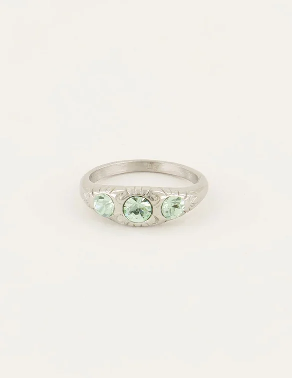 My Jewellery Ring vintage strass clear MJ06518
