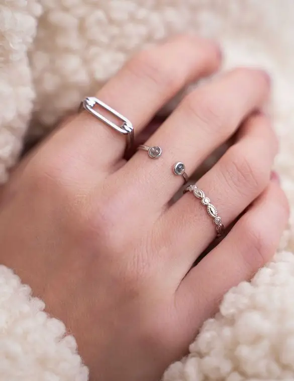 My Jewellery Shapes ring met open rechthoek MJ06050