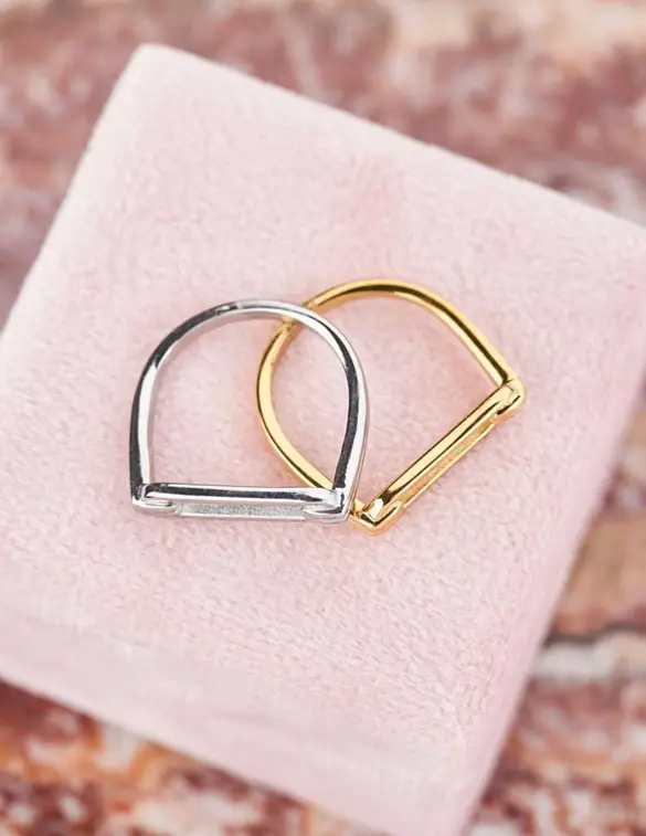 My Jewellery Shapes ring met open rechthoek MJ06050