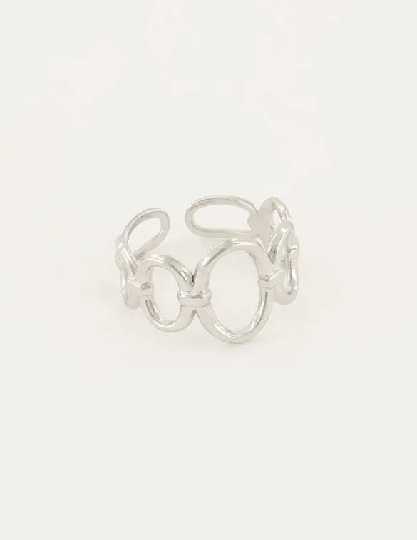 My Jewellery Statement ring met rondjes MJ05676