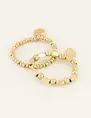 My Jewellery Stretch ringen set MJ04332