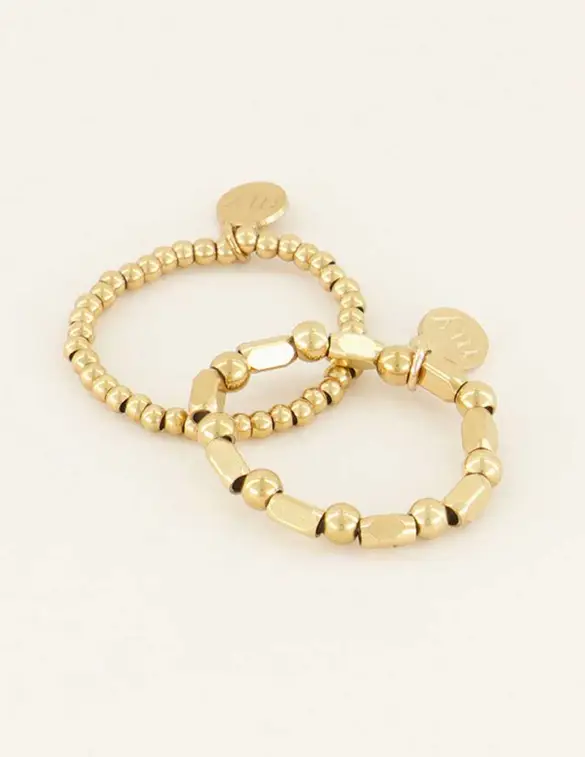 My Jewellery Stretch ringen set MJ04332