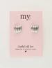 My Jewellery stud with four lines MJ10712