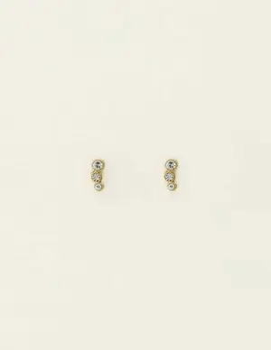 My Jewellery Studs 3 round strass transparant MJ09482