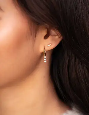 My Jewellery Studs 3 round strass transparant MJ09482