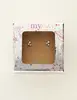 My Jewellery Studs 3 square strass transparant MJ09487