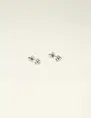 My Jewellery Studs 3 square strass transparant MJ09487