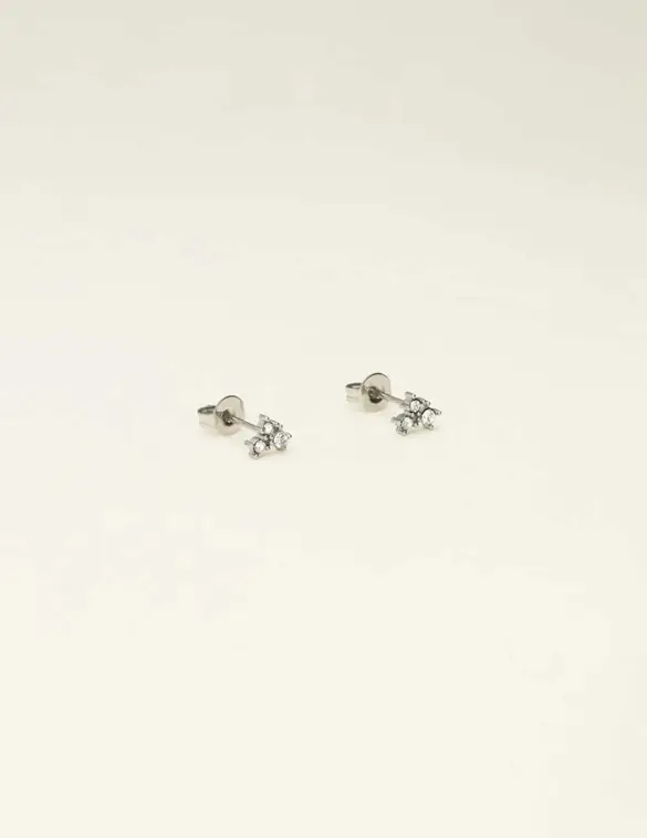 My Jewellery Studs 3 square strass transparant MJ09487
