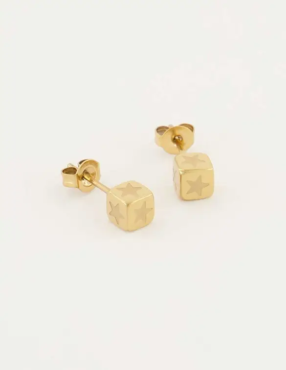 My Jewellery Studs blokje ster MJ05661