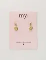 My Jewellery Studs drop shell MJ10296