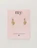 My Jewellery Studs drop shell MJ10296