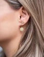 My Jewellery Studs heart stone MJ07324