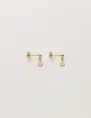 My Jewellery Studs met drop smiley MJ10318