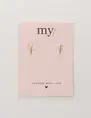 My Jewellery Studs sharp triangle MJ10324