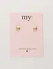 My Jewellery Studs shell MJ10326