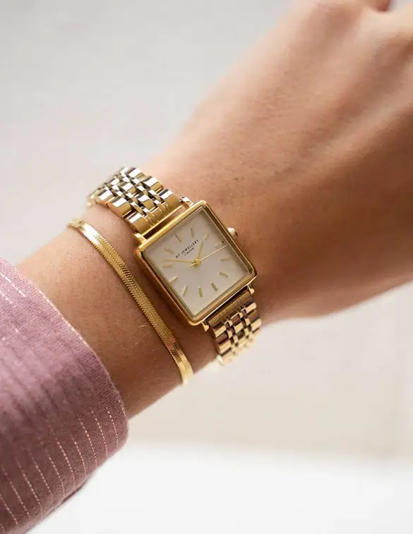 My Jewellery Watch square clock chain MJ07096
