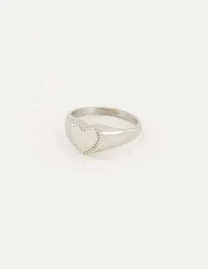 My Jewellery Zegelring met hartje MJ05610