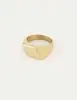 My Jewellery Zegelring schuin vlak MJ05446