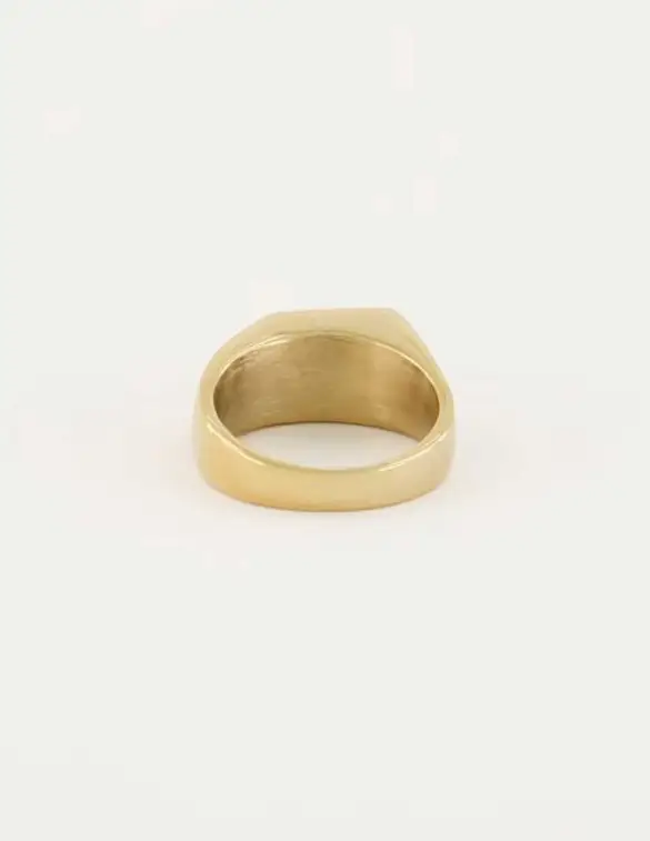 My Jewellery Zegelring schuin vlak MJ05446