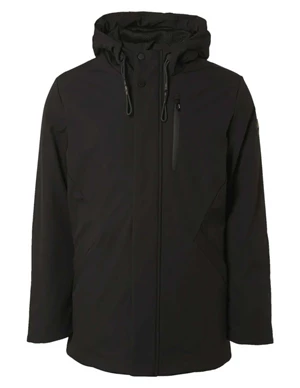 No Excess Jacket Mid Long Fit Hooded Softshel 17630821SN