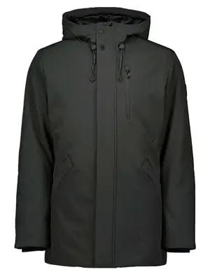 No Excess Jacket Mid Long Fit Hooded Softshel 21630818SN