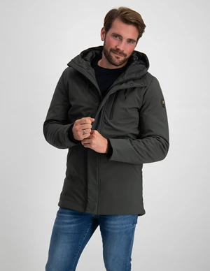 No Excess Jacket Mid Long Fit Hooded Softshel 21630818SN
