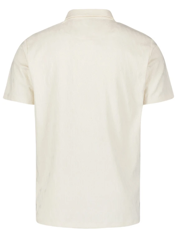 No Excess Polo V Solid Terry Jacquard 28380453