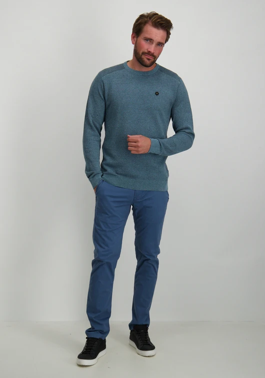 No Excess Pullover Crewneck 2 Coloured Jacqua 25230821SN