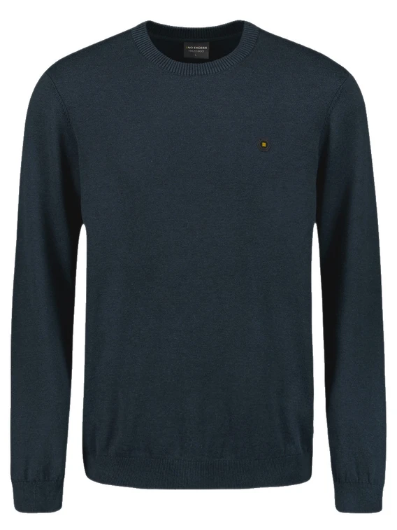 No Excess Pullover Crewneck 2 Coloured Melang N2180