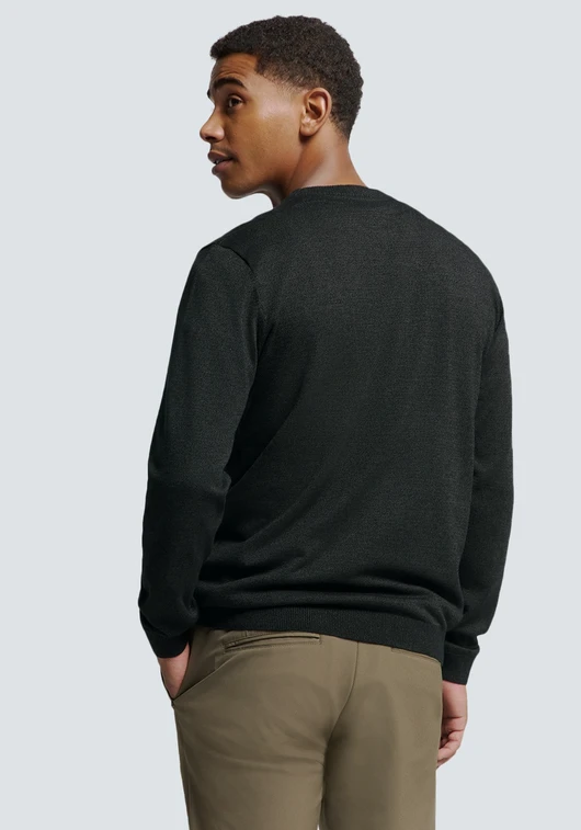 No Excess Pullover Crewneck 2 Coloured Melang N2180
