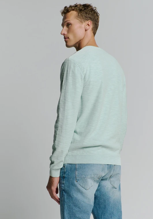 No Excess Pullover Crewneck Garment Dyed + St 27210101SN