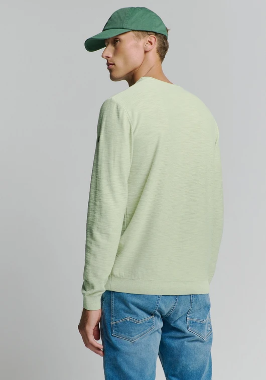No Excess Pullover Crewneck Garment Dyed + St 27210101SN