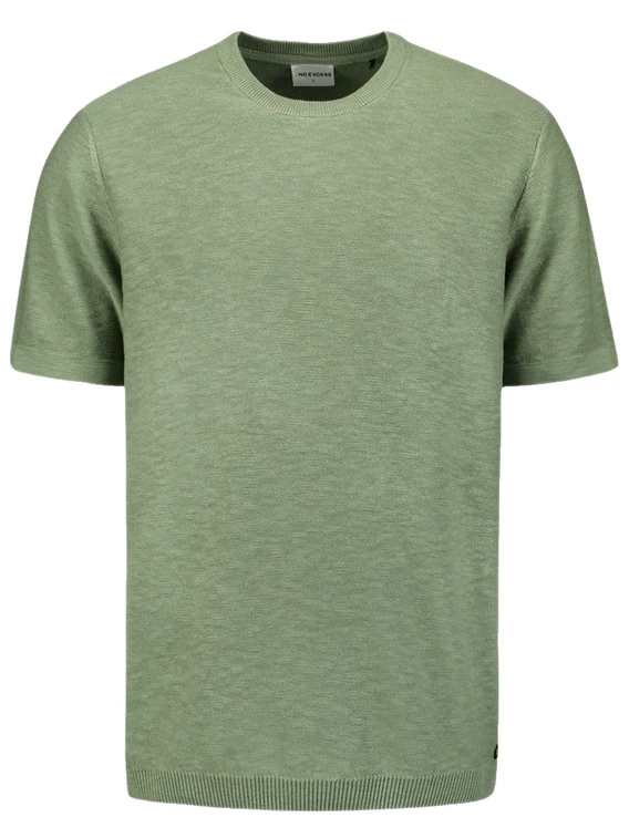 No Excess Pullover Short Sleeve Crewneck Soli 27230262