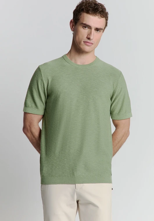 No Excess Pullover Short Sleeve Crewneck Soli 27230262