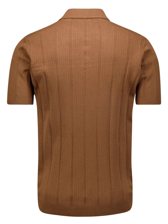 No Excess Pullover Short Sleeve Polo Button S 28240450