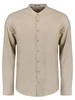 No Excess Shirt Granddad Solid With Linen 27470218SN