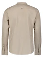 No Excess Shirt Granddad Solid With Linen 27470218SN