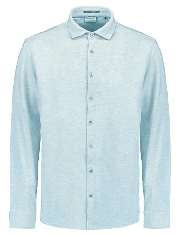No Excess Shirt Jersey Melange Stretch 27410180