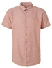 No Excess Shirt Short Sleeve 2 Colour Melange 19490317