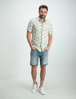 No Excess Shirt Short Sleeve Allover Printed 19440345
